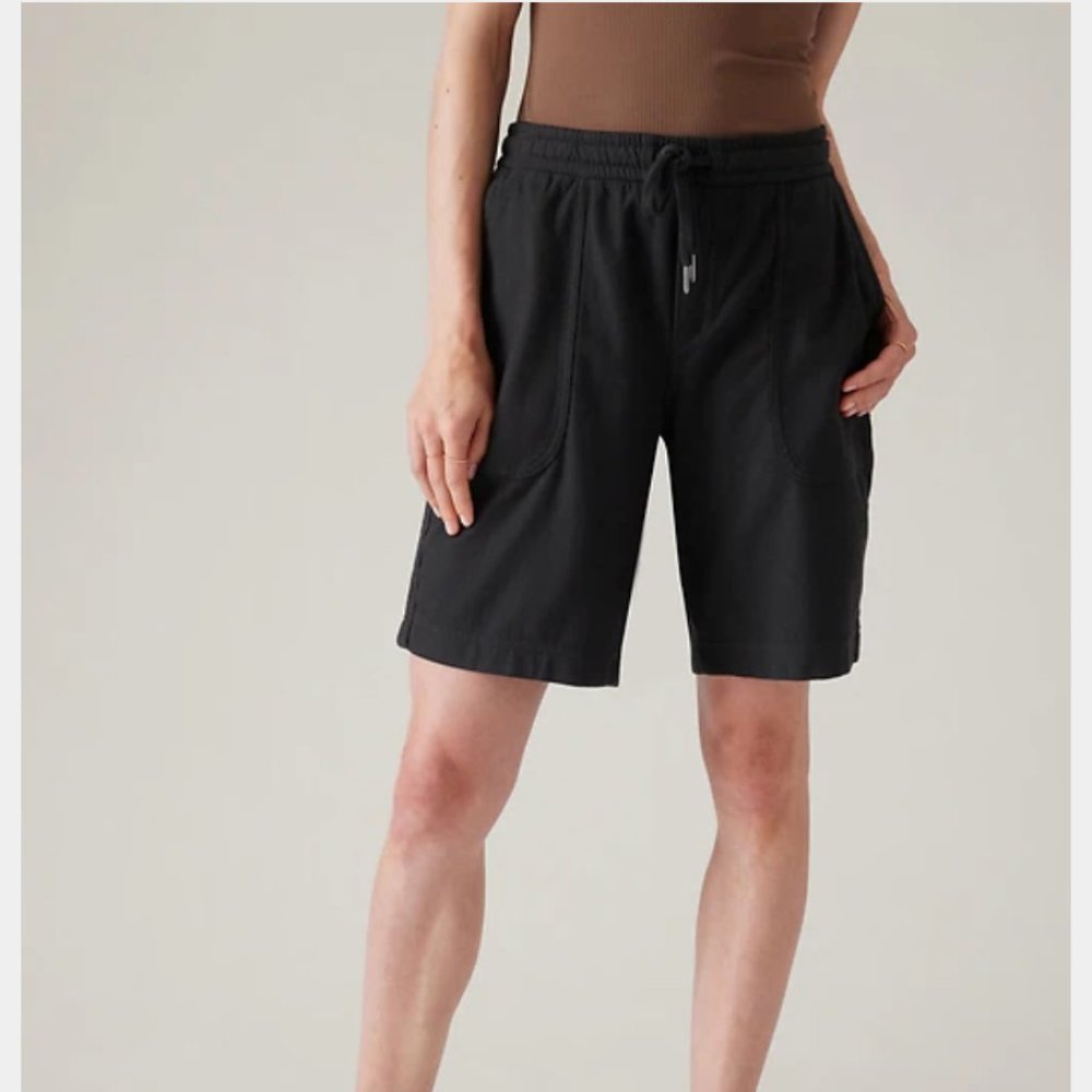 Athleta Farallon Bermuda Shorts – Blue/Gray